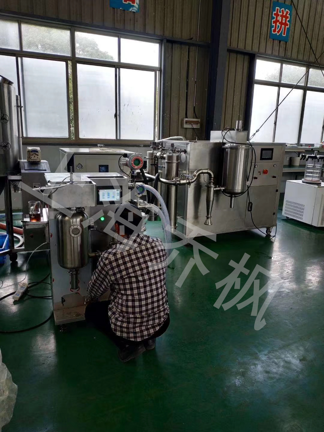 低溫噴霧干燥機(jī)實驗案例
